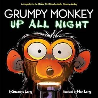 #ad Grumpy Monkey Up All Night Paperback By Suzanne Lang GOOD $4.39