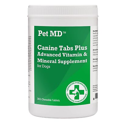 #ad Canine Tabs Plus 365 Count Advanced Multivitamins for Dogs Natural Dail... $53.40
