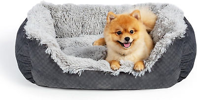#ad Large Dog Beds for Medium Small Dogs Orthopedic Dog Sofa Bed Soft Calming Pu... $35.99