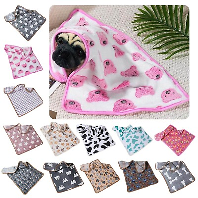 #ad Pet Blanket For Medium Size Cats amp; Dogs Soft Warm Sleep Mat Pet Dog Cat Puppy $5.13