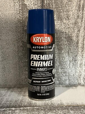 #ad Krylon Premium Enamel Automotive Spray Paint 8639 GLOSS BLUE OCEAN $15.99