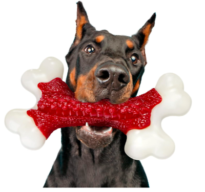 #ad Dog Bone Toy Aggressive Chewers Dogs Chew Large Breed Long Lasting Pet Chewing $21.19