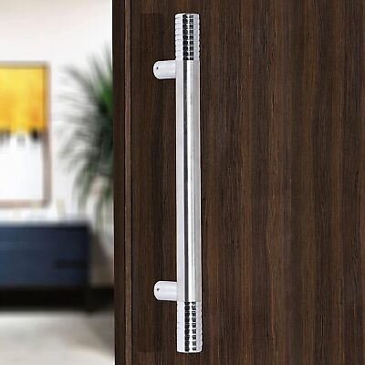 #ad Set of 2 Stainless Steel and Aluminum Door Push Pull Handle for Main Door $183.49