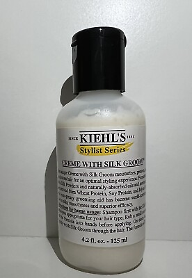 #ad Kiehl#x27;s Stylist Series Creme with Silk Groom Hair Cream 4.2 oz NEW AND SEALED $49.99
