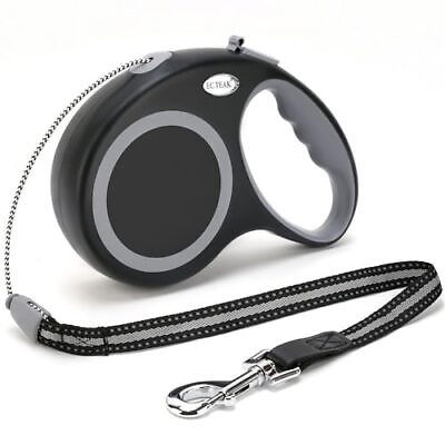 #ad Retractable Dog Leash 30 FT Dog Walking Leash for Medium Large Dogs up to 77 L $28.06