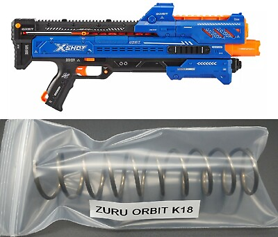 #ad K18 Spring for Zuru Orbit X shot Chaos Blaster Toy Shot Gun Intense Spring Mod $6.49