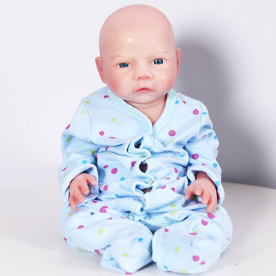#ad New One Drink Wet System 18.5quot; Realistic Boy Doll Handmake Silicone Reborn Dolls $145.99