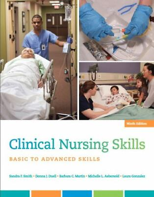 #ad Clinical Nursing Skills: Basic to Advanced Skills paperback Acceptable Co $37.78