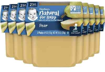 #ad Gerber Baby Food Pear 2 Pack Pack of 8 $13.99