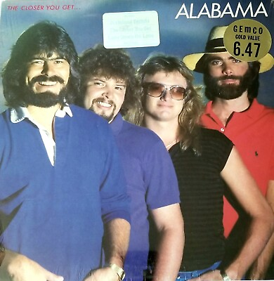#ad ALABAMA SEALED THE CLOSER YOU GET LP RCA RECORDS HYPE STICKER VINYL COUNTRY FOLK $29.50