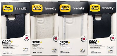 #ad #ad Otterbox Symmetry Series Case for Apple iPhone 12 Mini Black Clear Stardust $9.99