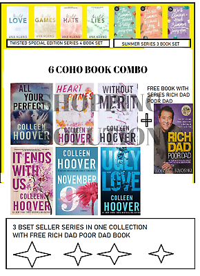 #ad 3 BEST SELLER SERIES IN ONE COLLECTION WITH FREE BOOK RICH DAD POOR DAD $98.88