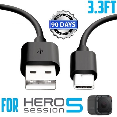#ad 3ft For GoPro Hero Black 6 5 session Camera USB Data Sync Power Charger Cable $6.89
