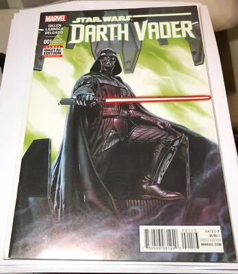 #ad Star Wars Darth Vader Marvel Comic Digital edition 3rd Printing $495.00