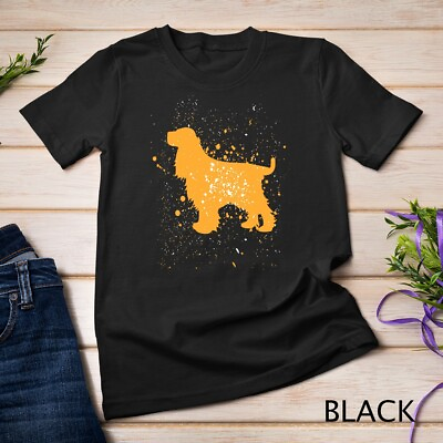 #ad I love dog English Cocker Spaniel Dog Funny Gift idea Unisex T shirt $16.99