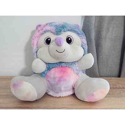 #ad Homerbest 12quot; Plush Hedgehog Rainbow Pink Purple Blue Grey Kids Stuffed Animal $18.00