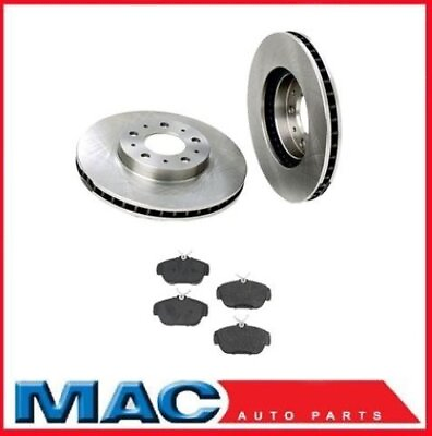#ad Fits 1995 1997 Volvo 960 With ABS amp; GIRLING CALIPERS Front Brake Rotors amp; Pads $119.00