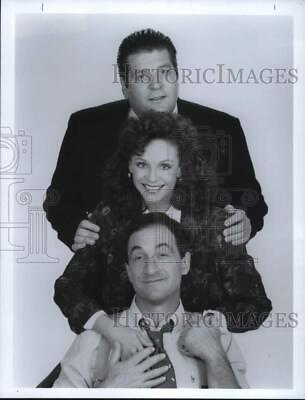 #ad 1990 Press Photo Actors Valerie Harper Todd Susman amp; Stephen Lee star in quot;Cityquot; $19.99