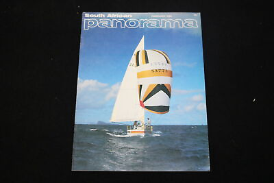 #ad 1986 FEBRUARY SOUTH AFRICAN PANORAMA MAGAZINE SAILBOAT COVER ST 1009T $30.00
