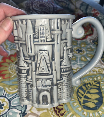 #ad Disney Parks 3D Grey Mug $15.00