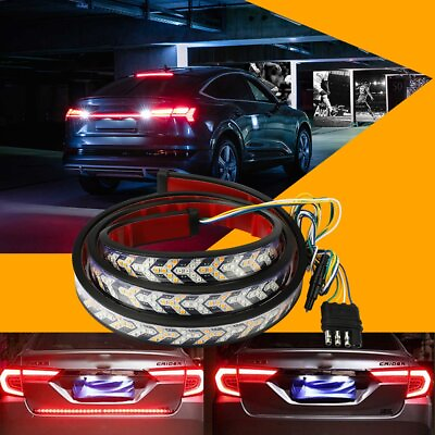 #ad 60quot; Inch Truck Tailgate LED Light Bar Brake Reverse Turn Signal Stop Tail Strip $23.99