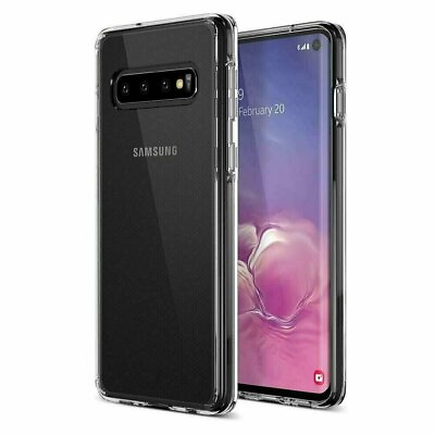 #ad For Galaxy S10e S10 Plus S10 5G Clear Case Shock Absorption TPU Soft Cover $5.55