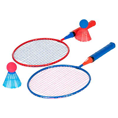 #ad Franklin Sport Kids Jumbo Badminton Racket Set Smashminton Kids Oversize $12.99