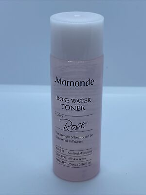 #ad Mamonde Rose Water Toner Soothing Moisturizing Travel Size 0.84 oz Brand New $2.70