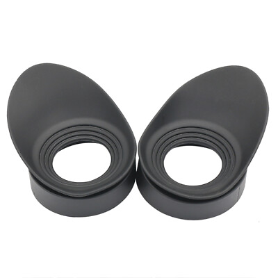 #ad 2pcs Binoculars Rubber Eye Cups Guards Inner Size 40mm for Telescopes Microscope $9.50