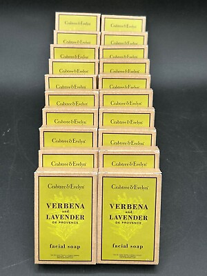 #ad Lot of 20 Crabtree amp; Evelyn VERBENA amp; LAVENDER Soap Bars 1 oz $19.99