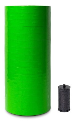 #ad FLUORESCENT GREEN LABEL FOR MONARCH 1110 PRICING GUN 1 SLEEVE=16ROLLS $18.95
