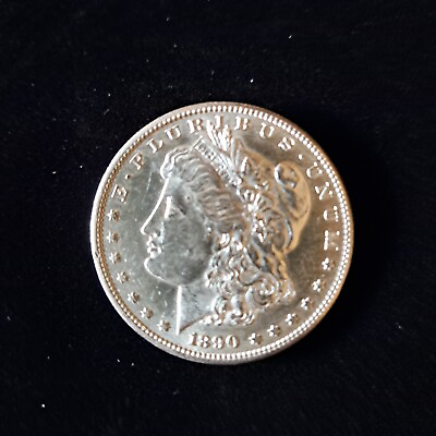 #ad 1890 S Morgan Silver Dollar Silver Coin Lustrous Choice BU GOOD ONE TO GRADE $129.00