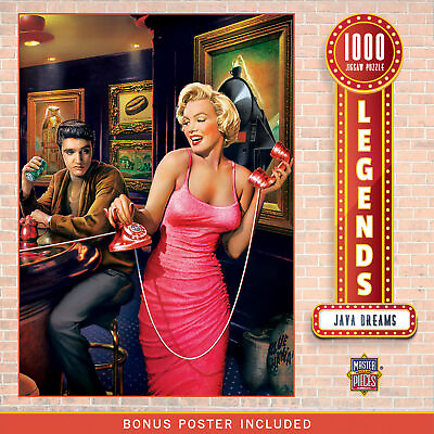 #ad MasterPieces Legends Java Dreams 1000 Piece Jigsaw Puzzle $18.99