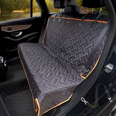 #ad iBuddy Bench Dog Car Seat Cover for Car SUV Small Truck Waterproof Back Seat... $40.39