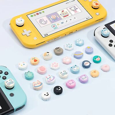 #ad GeekShare Thumb Grips Analog Stick Caps for Nintendo Switch amp; Switch OLED amp;Lite $8.99