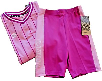 #ad Umbro Girls Shirt and Shorts Set Large NWT $20.00