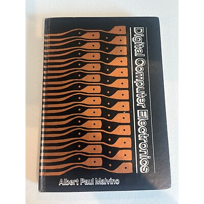 #ad Digital Computer Electronics by Albert Paul Malvino 1977 Text Book VERY GOOD $135.00