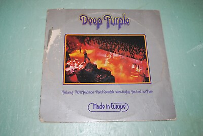 #ad DEEP PURPLE MADE IN EUROPE LP VINYL RECORD ALBUM 1976 $5.00