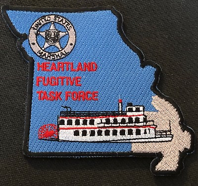 #ad US Marshals Service Heartland Fugitive TF FirstGEN noV FC patch Very Rare $24.95