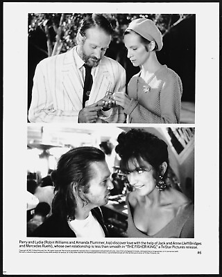 #ad Robin Williams The Fisher King Original 1991 Photo Jeff Bridges Ruehl Plummer $10.36