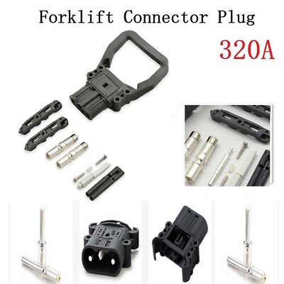 #ad Forklift Power Connector 320A with Signal Terminal for Circuit Connection $33.19