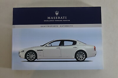 #ad Betriebsanleitung Handbuch Maserati Quattroporte Automatic Generation V EUR 199.90