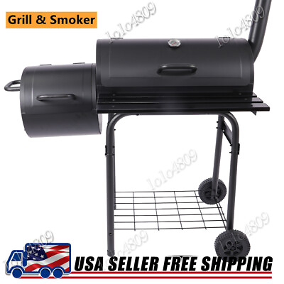 #ad 43quot; BBQ Grill Charcoal Barbecue Pit For PatioGarden and Backyard GrillingBlack $177.00