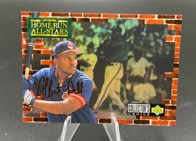 #ad 1994 Upper Deck Collectors Choice Home Run All Stars # HA6 Albert Belle Indians $1.50