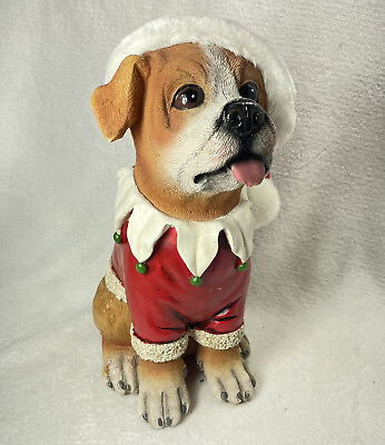 #ad Christmas Santa Dog by December Home $22.00