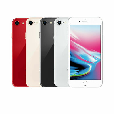 #ad Apple iPhone 8 64GB 256GB Fully Unlocked Smartphone Good Condition $109.00