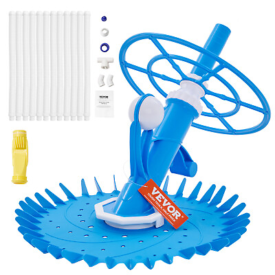 #ad VEVOR Automatic Suction Pool Cleaner Low Noise Pool Vacuum with Extra Diaphragm $79.99