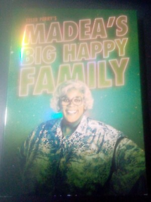 #ad Tyler Perry#x27;s Madea#x27;s Big Happy Family DVD BRAND NEW ALT SLIPCOVER EDITION $6.36
