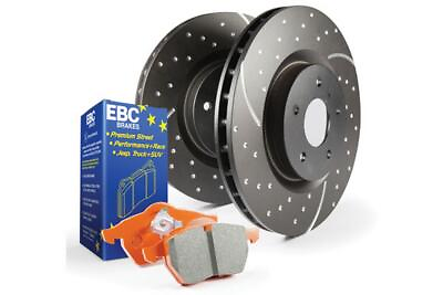 #ad EBC Brakes S8KF1100 Disc Brake Pad and Rotor Drum Brake Shoe and Drum Kit $420.31