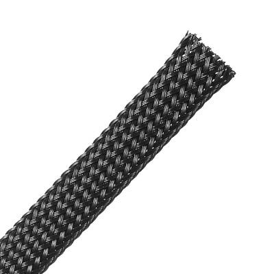 #ad PET Cord Protector 16.5Ft 8mm Wire Loom Cable Sleeve for OD 8 10mm Line Black AU $18.18